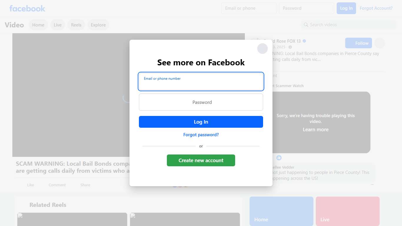 SCAM WARNING: Local Bail Bonds companies in Pierce County say they are getting calls daily from victims who are getting scammed out of thousands of dollars. Here is how it works: Someone calls you pretending to be from Pierce County and tells you that a loved one is being held at the jail and can be released if you post bail on an App they send you. After you agree to post bail, you get a text with a link that takes you to a fake bail bonds website. Once you pay, that money is gone. You have bee